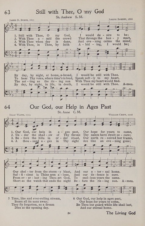 Hymns of the Christian Life page 52