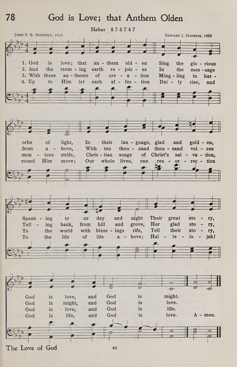 Hymns of the Christian Life page 61