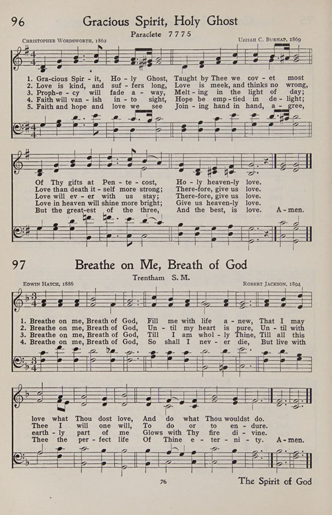 Hymns of the Christian Life page 74