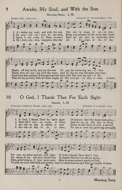 Hymns of the Christian Life page 8