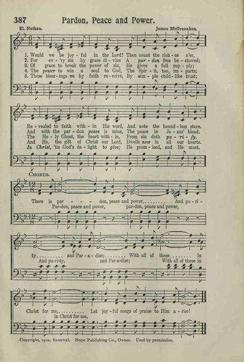 Hymns of the Christian Life page 327