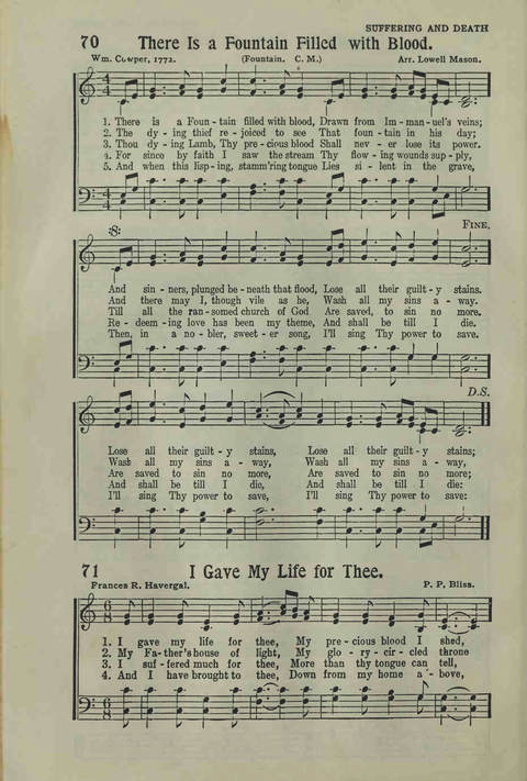 Hymns of the Christian Life page 50