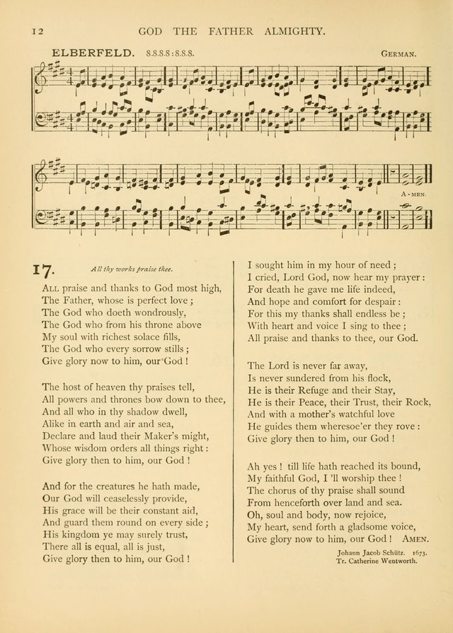 Hymns of the Church Universal page 27