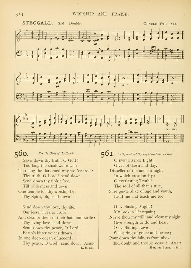 Hymns of the Church Universal page 329