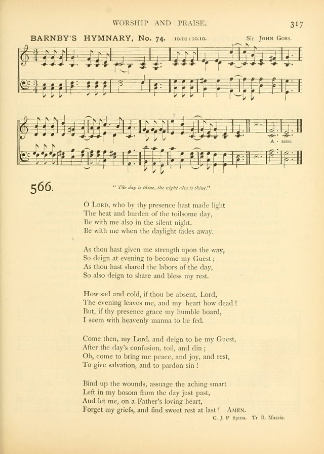 Hymns of the Church Universal page 332