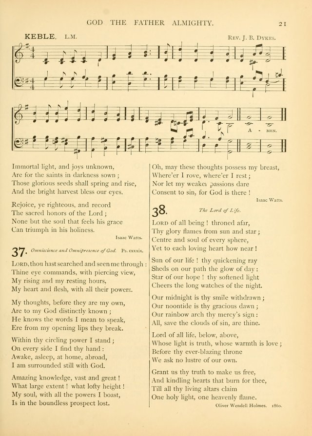 Hymns of the Church Universal page 36