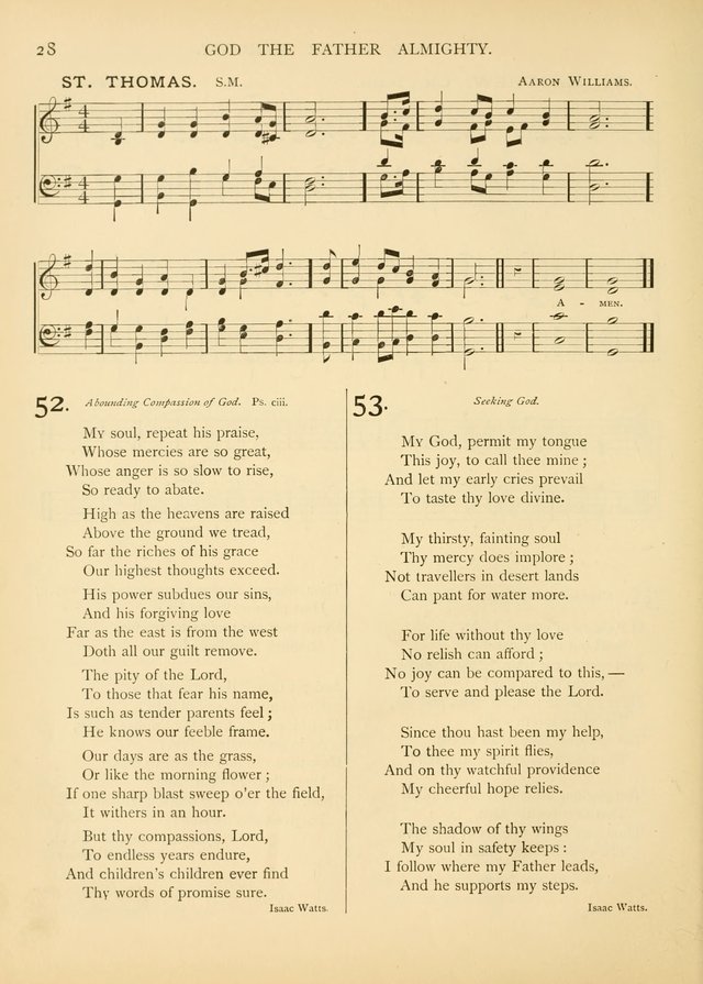 Hymns of the Church Universal page 43