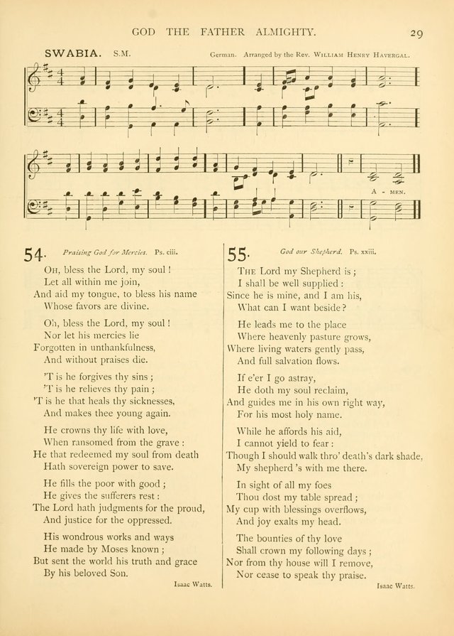 Hymns of the Church Universal page 44