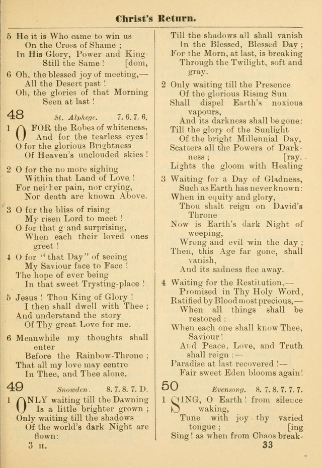 Hymns of Faith and Love page 22