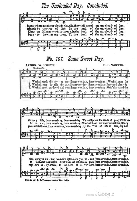 The Harp of Glory: The Best Old Hymns, the Best New Hymns, the cream of song for all religious work and workship (With supplement) page 107