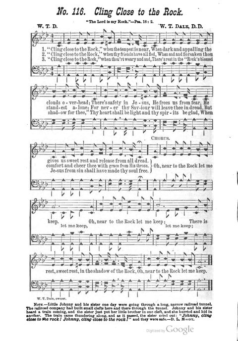 The Harp of Glory: The Best Old Hymns, the Best New Hymns, the cream of song for all religious work and workship (With supplement) page 116