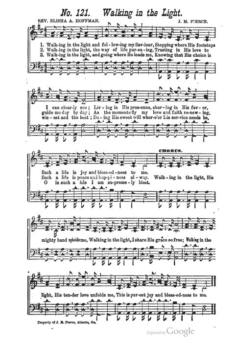 The Harp of Glory: The Best Old Hymns, the Best New Hymns, the cream of song for all religious work and workship (With supplement) page 121