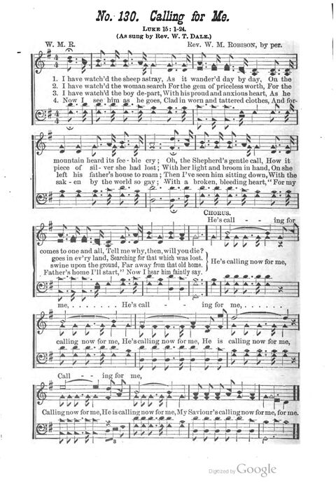 The Harp of Glory: The Best Old Hymns, the Best New Hymns, the cream of song for all religious work and workship (With supplement) page 130