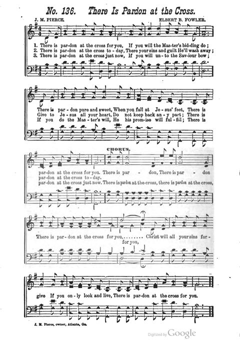 The Harp of Glory: The Best Old Hymns, the Best New Hymns, the cream of song for all religious work and workship (With supplement) page 136