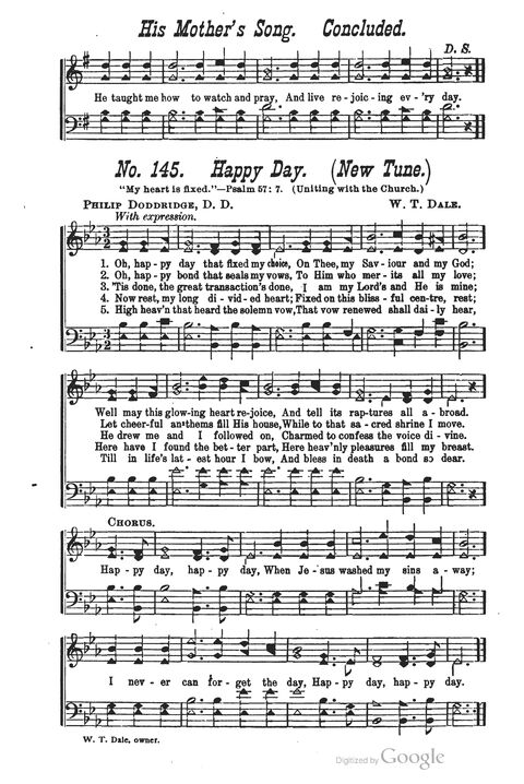 The Harp of Glory: The Best Old Hymns, the Best New Hymns, the cream of song for all religious work and workship (With supplement) page 145