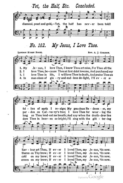 The Harp of Glory: The Best Old Hymns, the Best New Hymns, the cream of song for all religious work and workship (With supplement) page 163