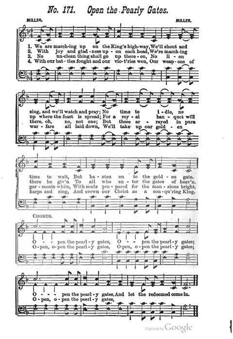 The Harp of Glory: The Best Old Hymns, the Best New Hymns, the cream of song for all religious work and workship (With supplement) page 172