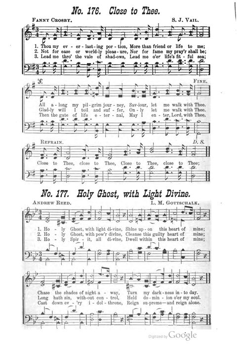 The Harp of Glory: The Best Old Hymns, the Best New Hymns, the cream of song for all religious work and workship (With supplement) page 176