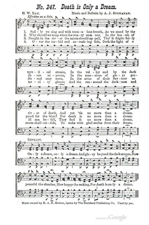 The Harp of Glory: The Best Old Hymns, the Best New Hymns, the cream of song for all religious work and workship (With supplement) page 217