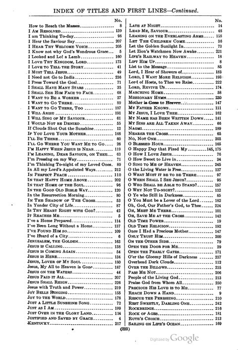 The Harp of Glory: The Best Old Hymns, the Best New Hymns, the cream of song for all religious work and workship (With supplement) page 221
