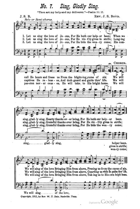 The Harp of Glory: The Best Old Hymns, the Best New Hymns, the cream of song for all religious work and workship (With supplement) page 229