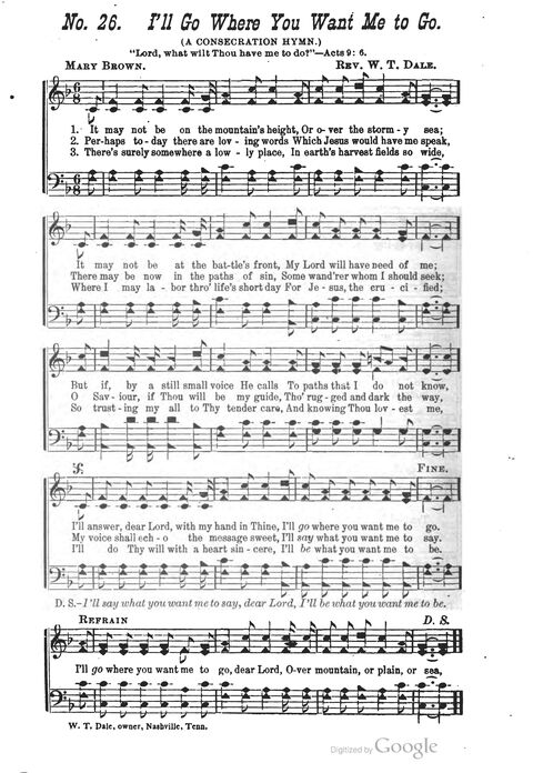 The Harp of Glory: The Best Old Hymns, the Best New Hymns, the cream of song for all religious work and workship (With supplement) page 246