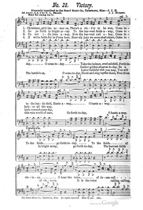 The Harp of Glory: The Best Old Hymns, the Best New Hymns, the cream of song for all religious work and workship (With supplement) page 248