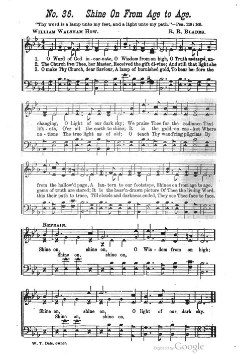 The Harp of Glory: The Best Old Hymns, the Best New Hymns, the cream of song for all religious work and workship (With supplement) page 256