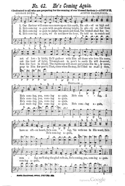 The Harp of Glory: The Best Old Hymns, the Best New Hymns, the cream of song for all religious work and workship (With supplement) page 262