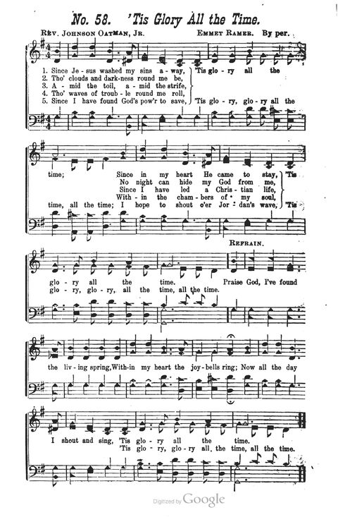 The Harp of Glory: The Best Old Hymns, the Best New Hymns, the cream of song for all religious work and workship (With supplement) page 278