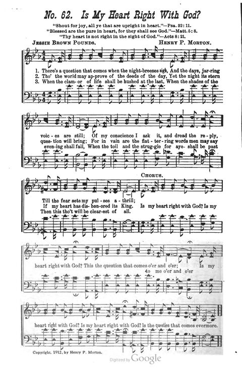 The Harp of Glory: The Best Old Hymns, the Best New Hymns, the cream of song for all religious work and workship (With supplement) page 282