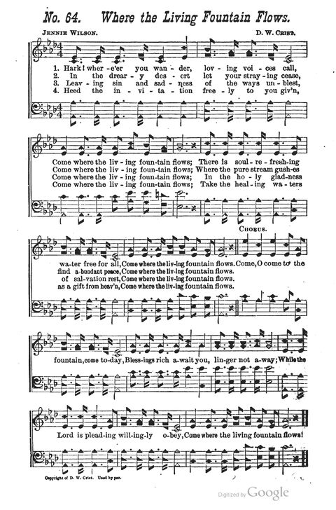 The Harp of Glory: The Best Old Hymns, the Best New Hymns, the cream of song for all religious work and workship (With supplement) page 284