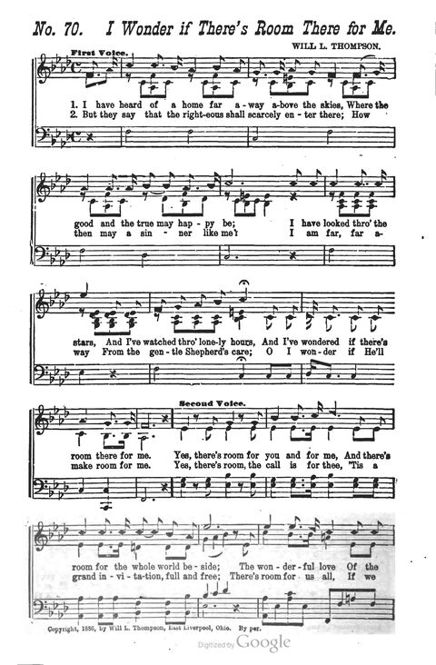 The Harp of Glory: The Best Old Hymns, the Best New Hymns, the cream of song for all religious work and workship (With supplement) page 290