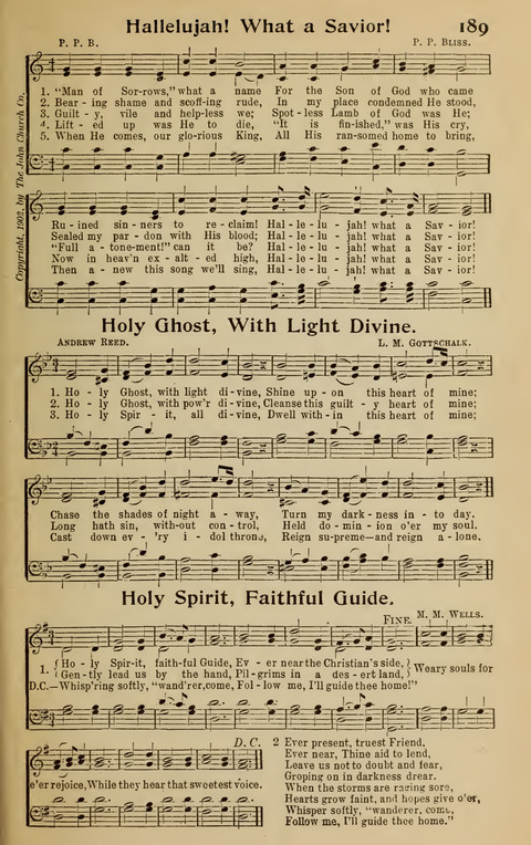 Hymns of His Grace: No. 1 page 187