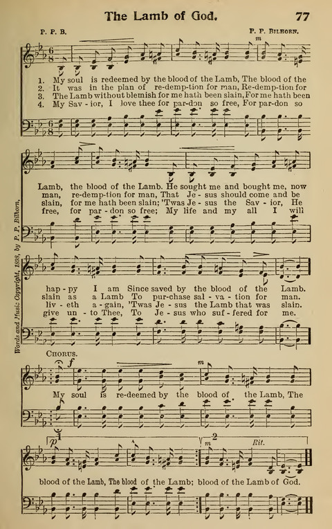 Hymns of His Grace: No. 1 page 75