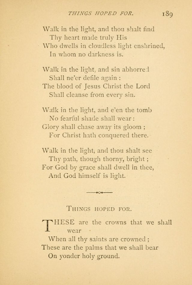 Hymns of the Higher Life page 193