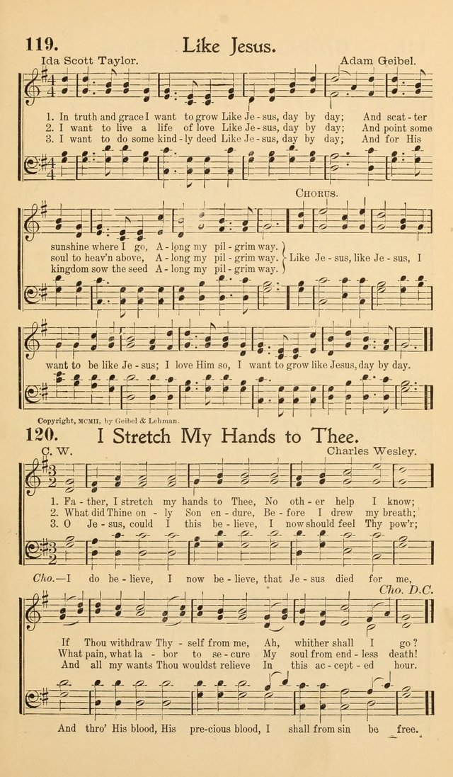Hymns of the Kingdom: for use in religious meetings page 117