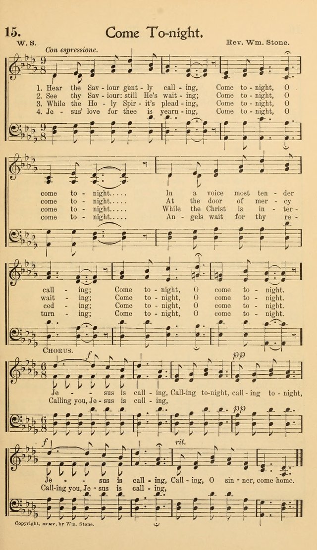 Hymns of the Kingdom: for use in religious meetings page 15
