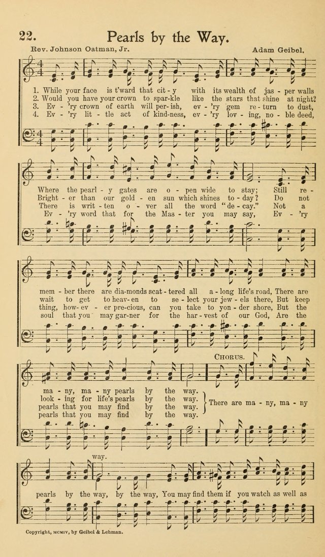Hymns of the Kingdom: for use in religious meetings page 22