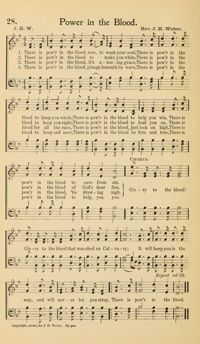 Hymns of the Kingdom: for use in religious meetings page 28
