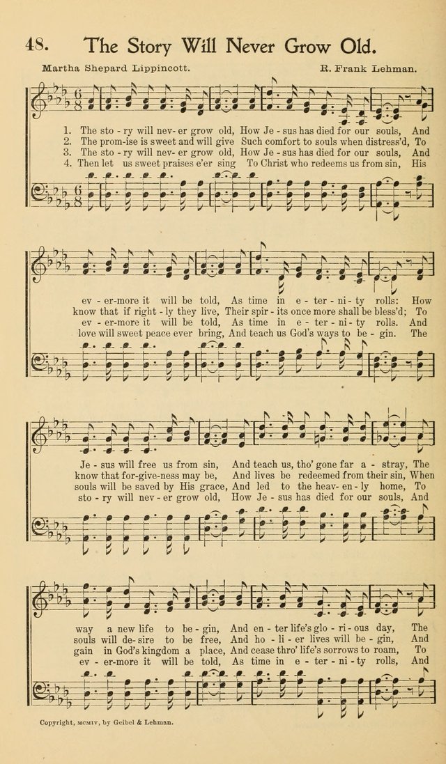 Hymns of the Kingdom: for use in religious meetings page 48