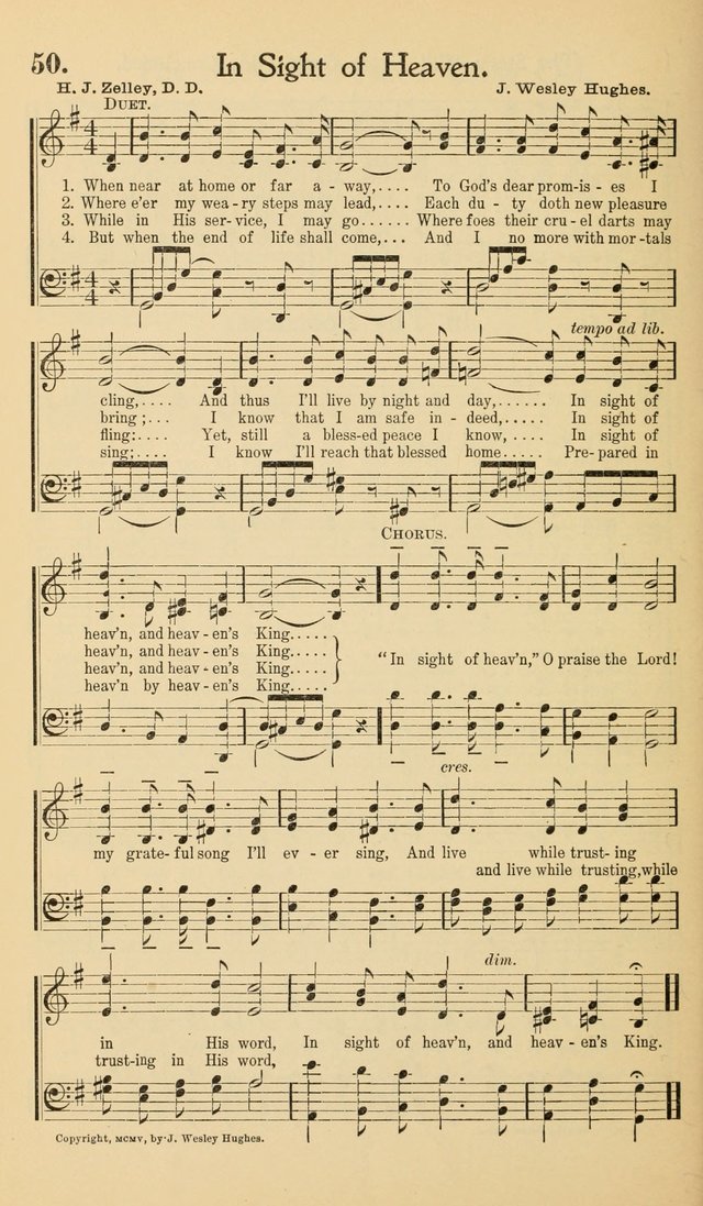 Hymns of the Kingdom: for use in religious meetings page 50
