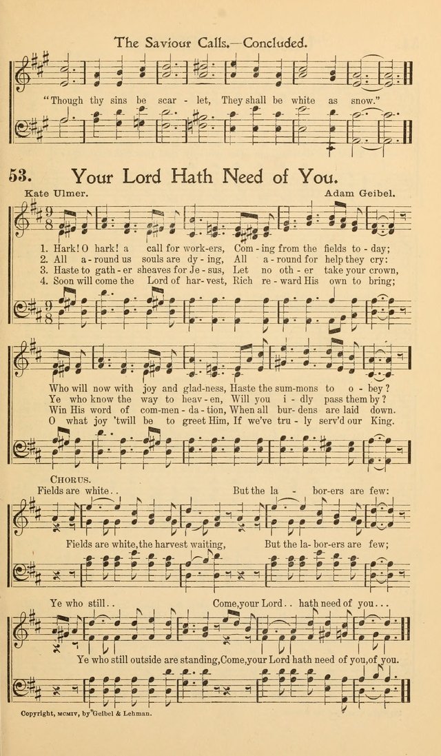 Hymns of the Kingdom: for use in religious meetings page 53
