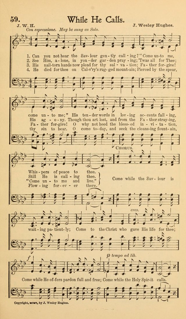 Hymns of the Kingdom: for use in religious meetings page 59