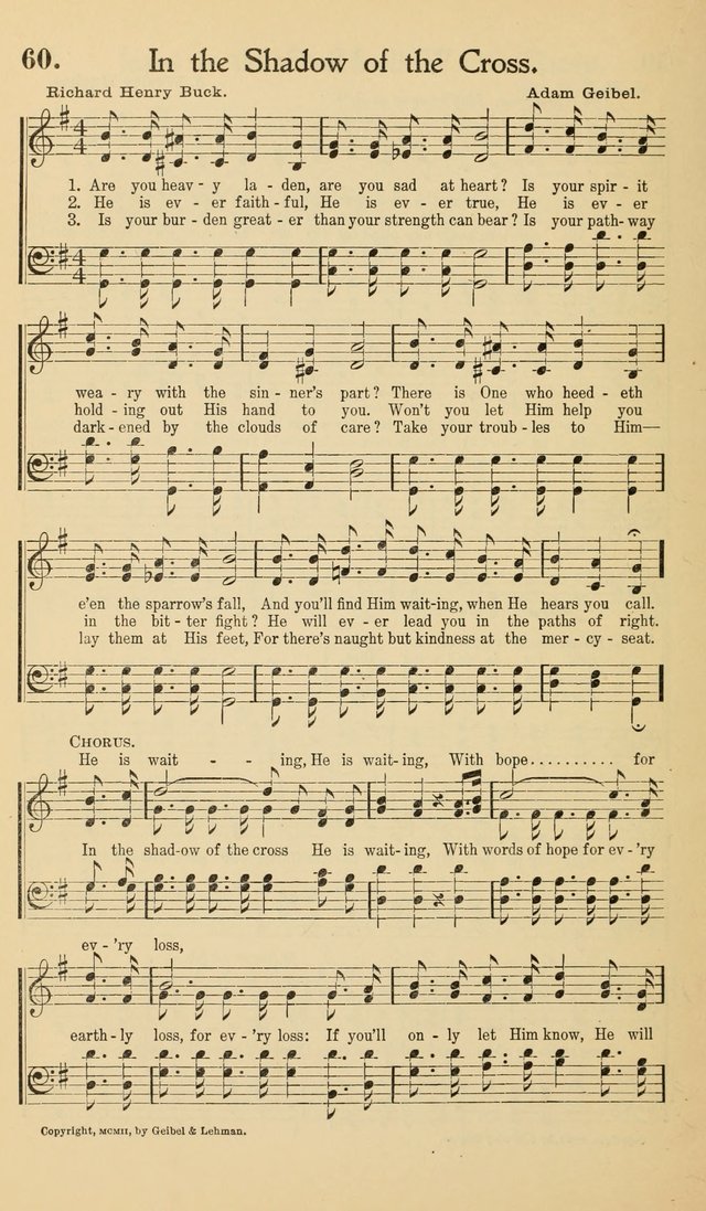 Hymns of the Kingdom: for use in religious meetings page 60