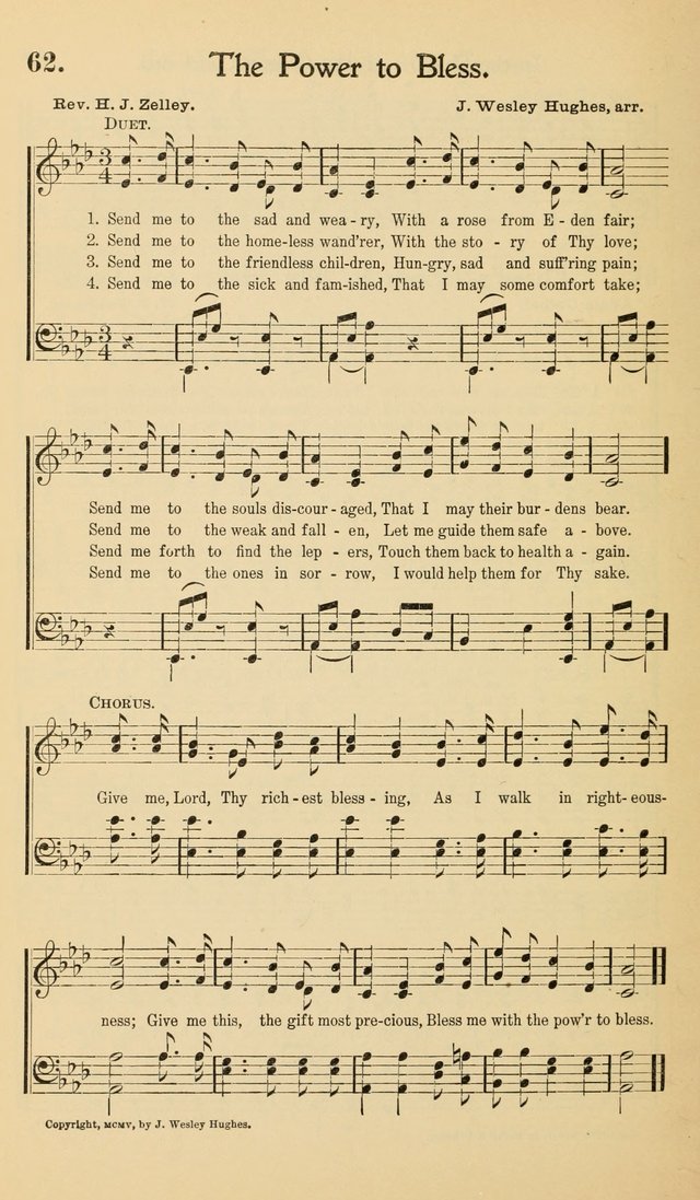 Hymns of the Kingdom: for use in religious meetings page 62