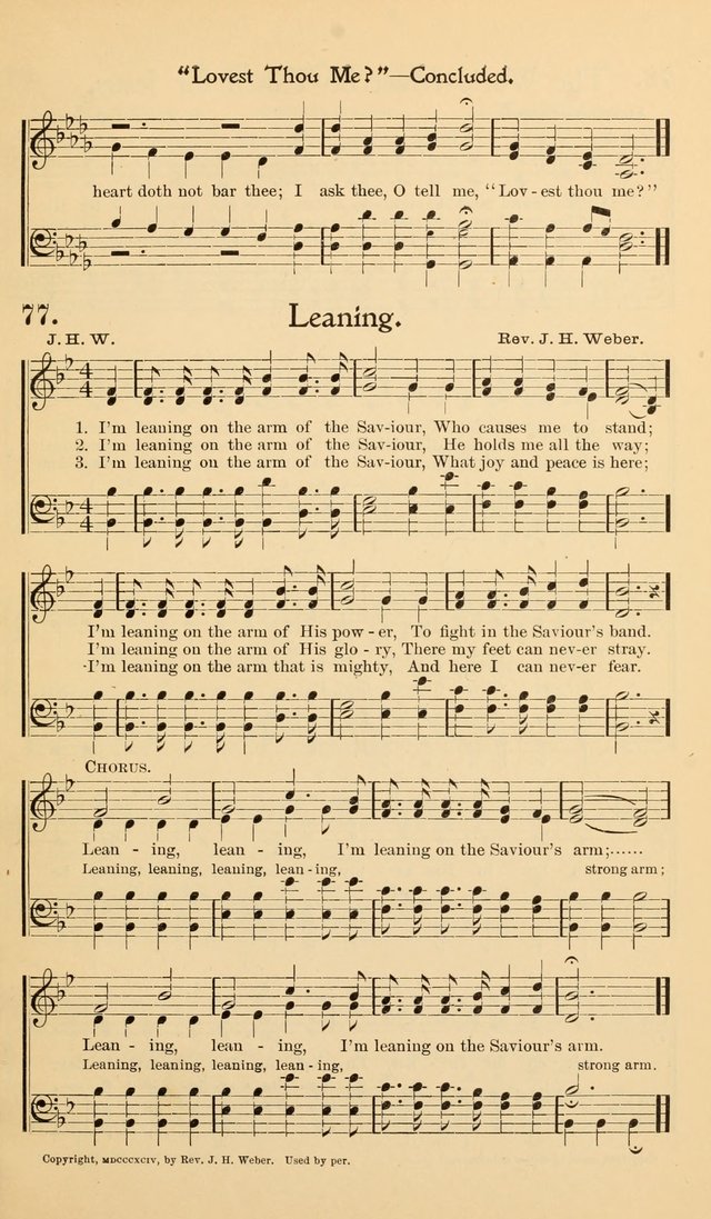 Hymns of the Kingdom: for use in religious meetings page 77