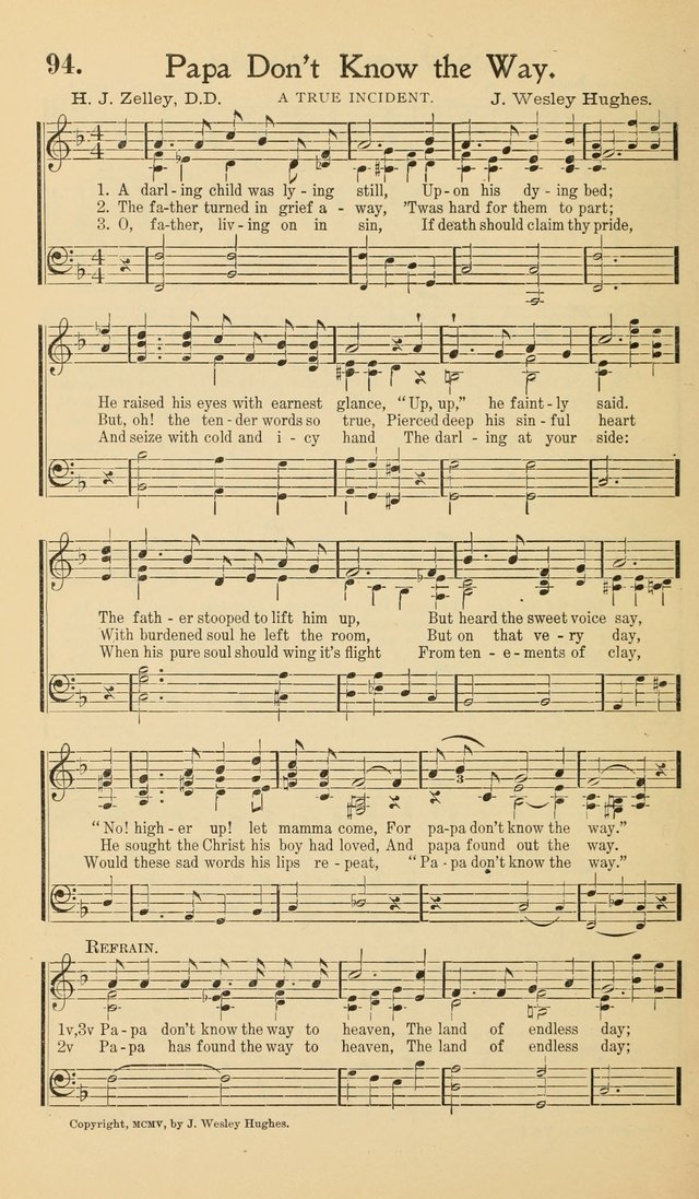 Hymns of the Kingdom: for use in religious meetings page 94