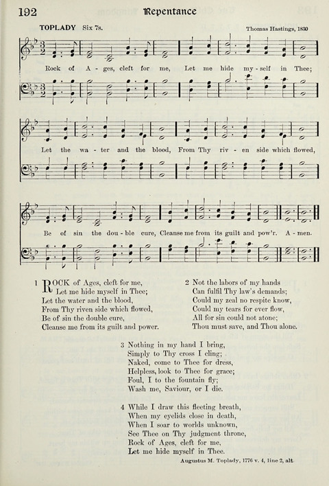 Hymns of the Kingdom of God page 191