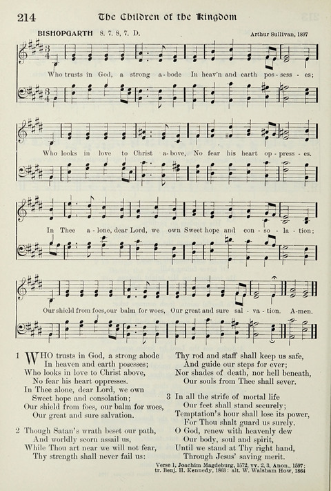 Hymns of the Kingdom of God page 214